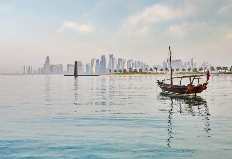 Traditional dhow boat