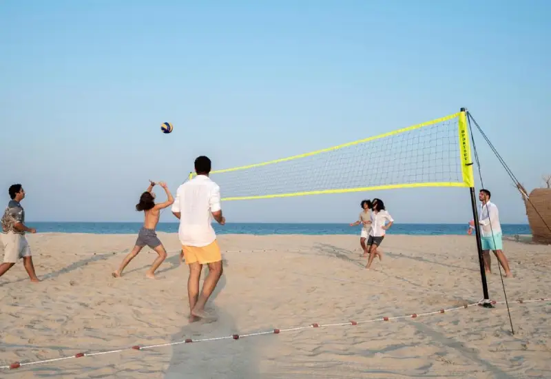 Regency Sealine Camp Volleyball court