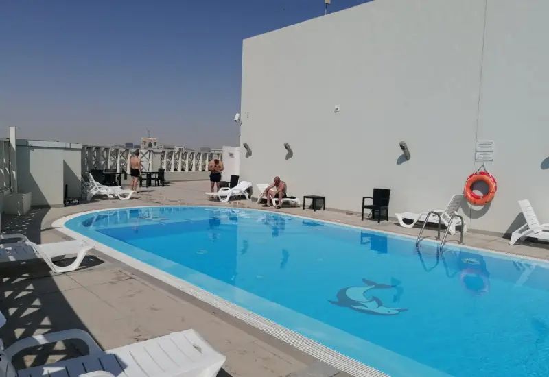 safir hotel doha pool