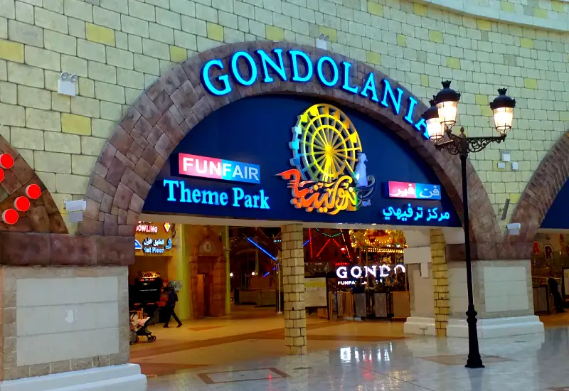 gondolania theme park in doha