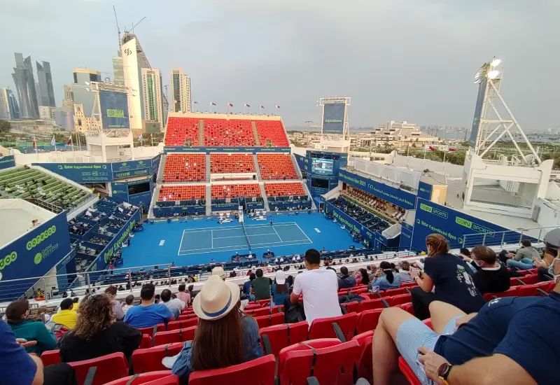 Khalifa International Tennis and Squash Complex مجمع خليفة الدولي للتنس والإسكواش‎‭