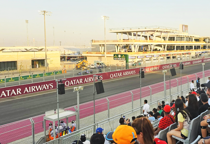 north grandstand qatar f1