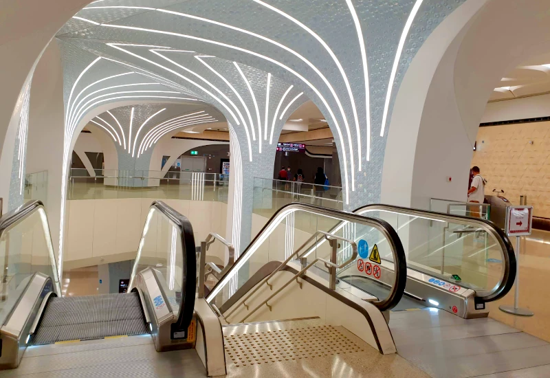 katara metro station