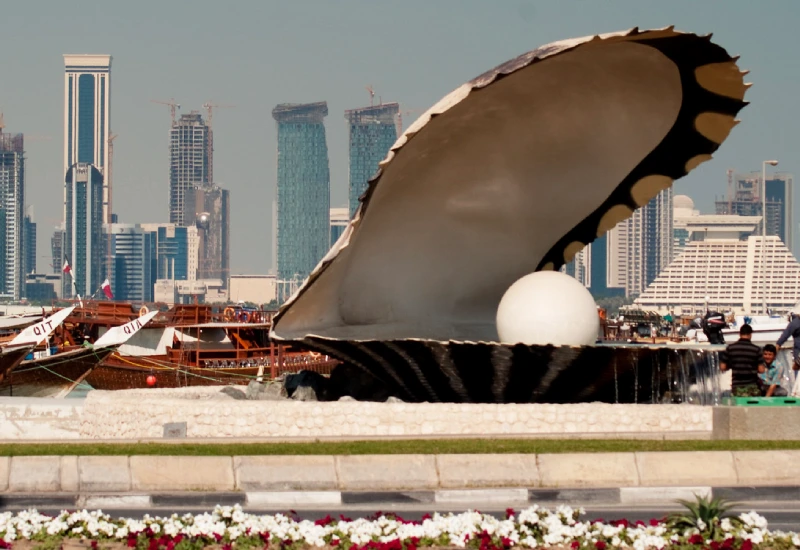 The Pearl Monument Doha